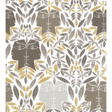 The Wall - Jean Cocteau Floral Wallpaper Double Roll