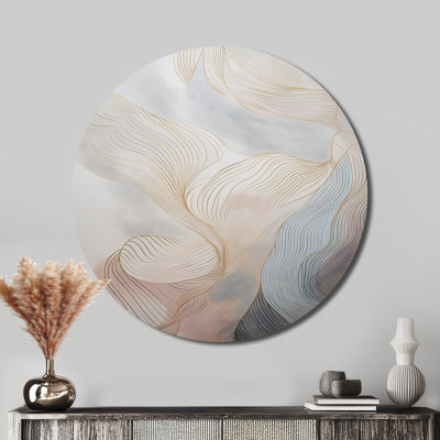 Collynns - Abstract Round Metal Art