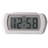 Auric Large LCD Display Alarm Clock White