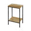 Ensemble de 3 tables basses en chêne clair-150018688