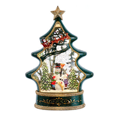 Globe d'eau de Noël