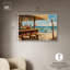 "Drinks at the Beach" Glam Coastal Art par -797299116-797299144