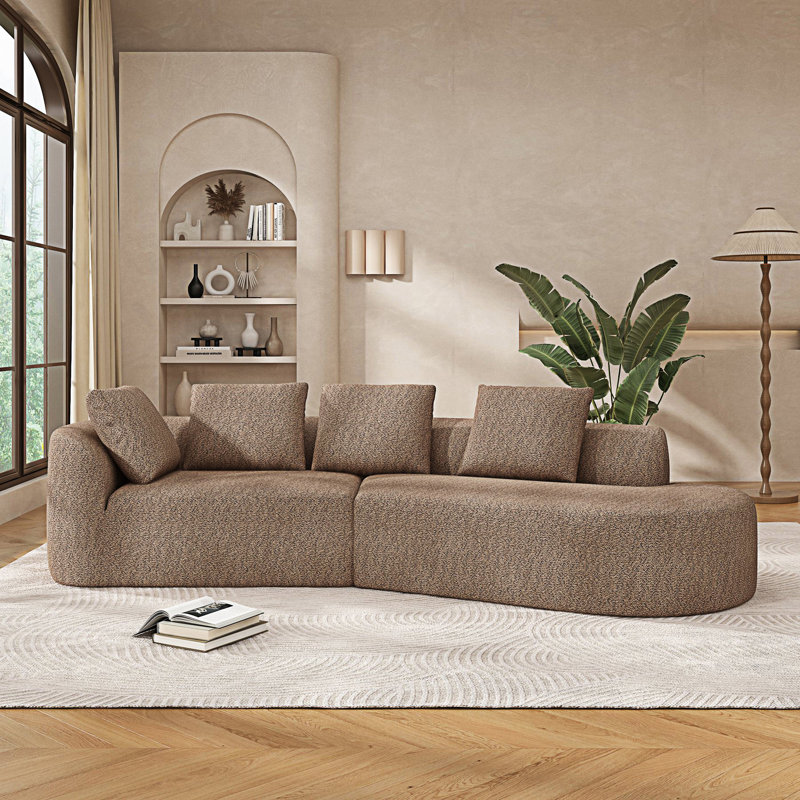Canapé modulaire Boneless, Chameau