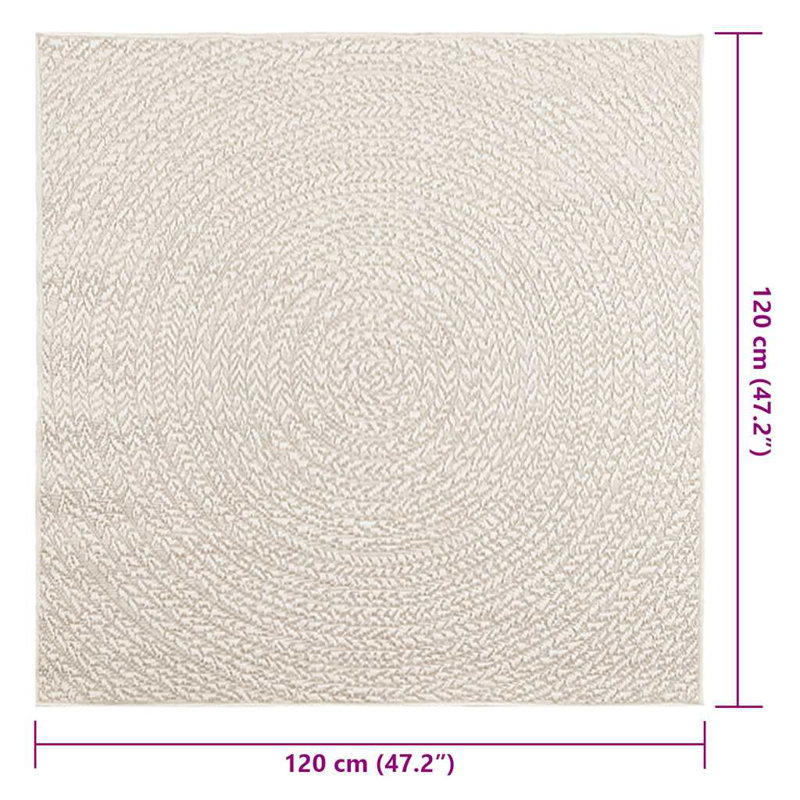 Ryleah Standard Area Rug, Square 120cm, Round