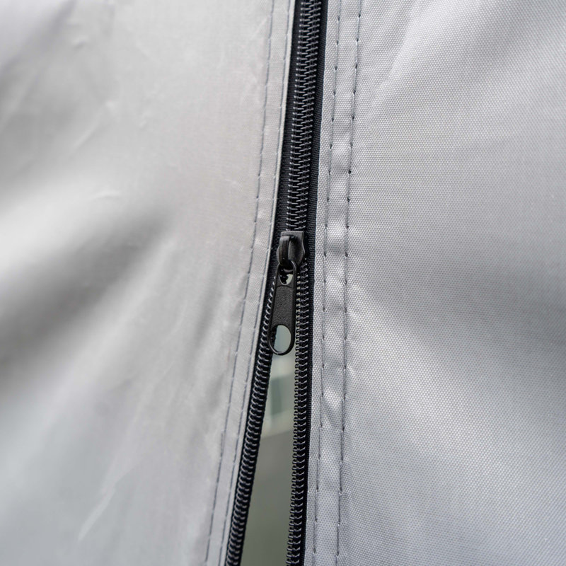 Carballido 3m x 3m Steel, Light Grey
