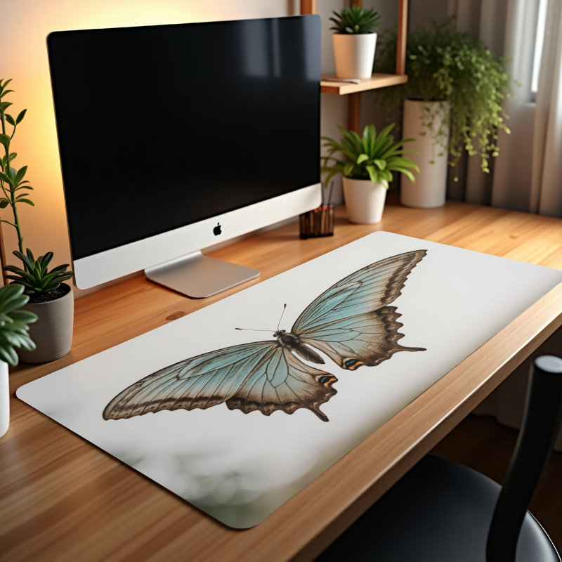 Polyester Desk Pad, 31.5x15.5