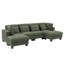 116 "Canapé confortable avec nuage pour canapé-lit Moderne avec canapé-lit profond et repose-pieds-1456704939