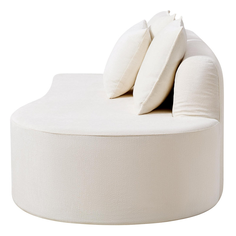 Canapé modulaire avec éponge entièrement compressée haute densité, Beige