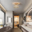 Glass Semi Flush Mount-1290450706
