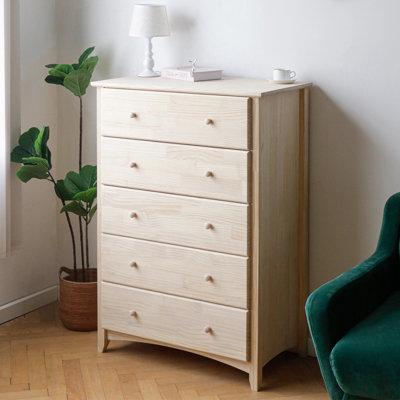 Soild wood New Shaker Style , Dresser, In Antique Finish by August Grove