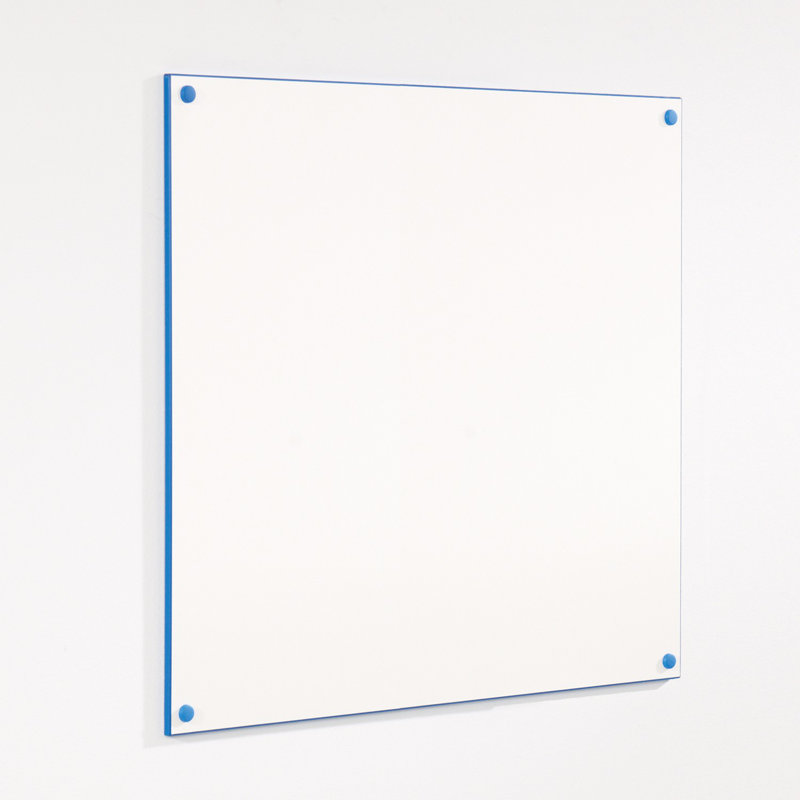 Wall Mounted Whiteboard, 120 cm H x 240 cm W, Blue
