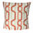 Geometric Cotton Blend Reversible Throw Pillow-23241598
