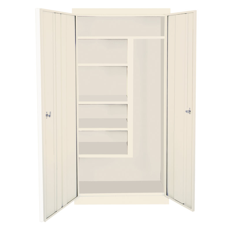 Wallingford Single Storage Cabinet ( 72'' H x 30'' W x 18'' D), Putty