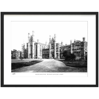 Manchester, Blind Asylum C1885 by Francis Frith - Single Picture Frame Print