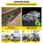 VEVOR 12 Volt Car Refrigerator Portable Freezer 16Qt Truck RV Fridge APP Control