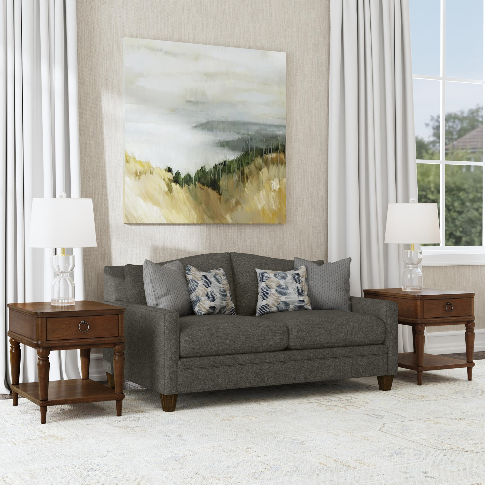Riverstone End Table