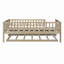 Lit de jour en bois avec couchette et garde-corps-472087915-472087918