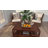 Bali & Pari Sebalio Tortoise Natural Rattan Coffee Table With Open Shelf – Vintage Style Center Table