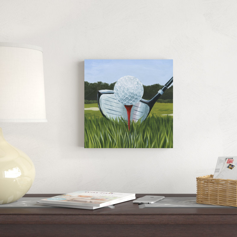 Tee Off I, H 12 po x l 12 po
