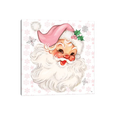 Pink Christmas Past - Wall Art Print - Wrapped Canvas