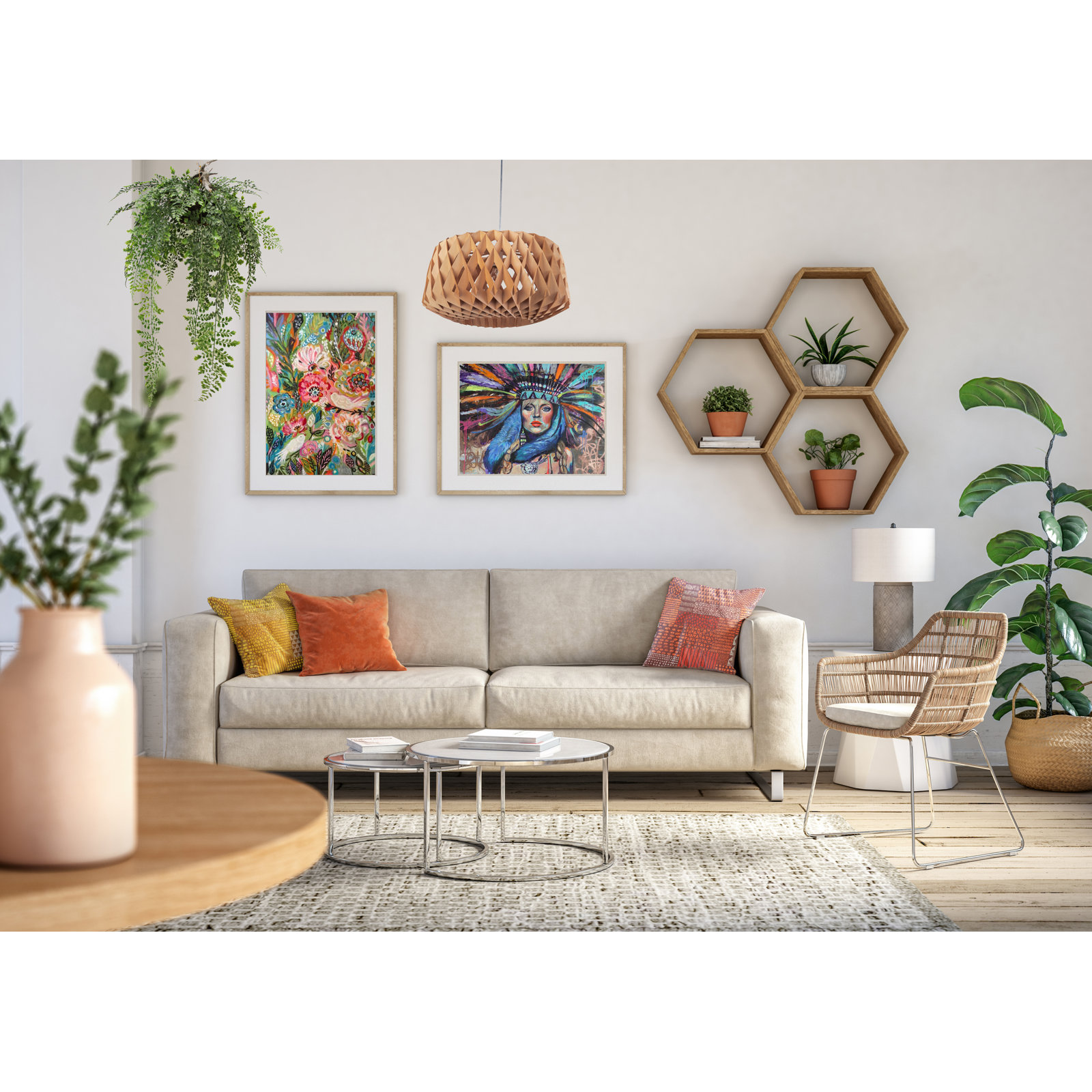 Gwyn Dimmable 1 - Light Pendant