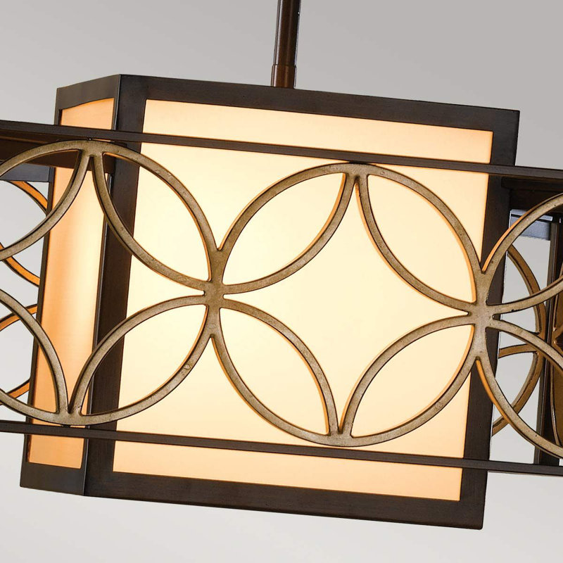 Sayer 1 - Light Square/Rectangle Pendant