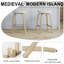 Swivel Upholstered Counter Stool