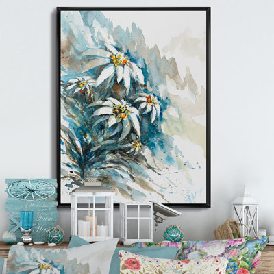 Abstract Rare Edelweiss Flowers " Abstract Rare Edelweiss Flowers "