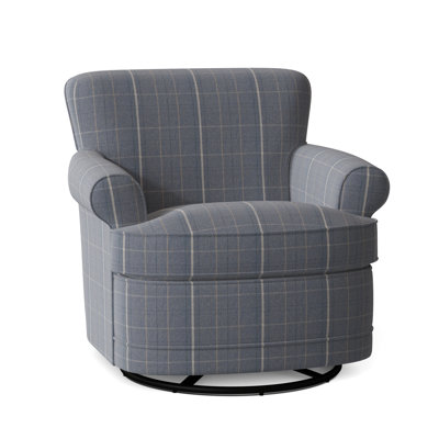 Maxton 32" Wide Polyester Swivel Armchair