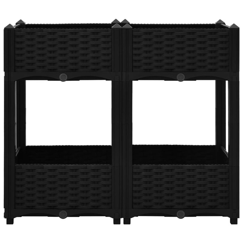 Rossmoyne Raised Garden Bed,  Black