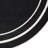Aubreanna Abstract Machine Woven Chenille Indoor/Outdoor Area Rug in Black-1340088994