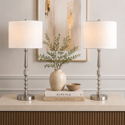 Modern minimalist metal table lamp