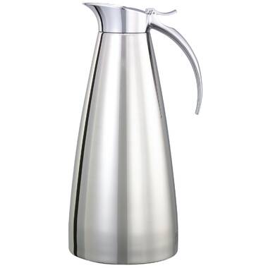 Wildon Home 7.5 qt Stainless Steel Single Juice Drink Dispenser Gold Accents Rosdorf Park Color: Gold