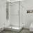 Monteray 48" W x 32" D x 79" H Hinged Frameless Shower Enclosure with 3/8  Clear Glass & Base-1730671747-1730671751