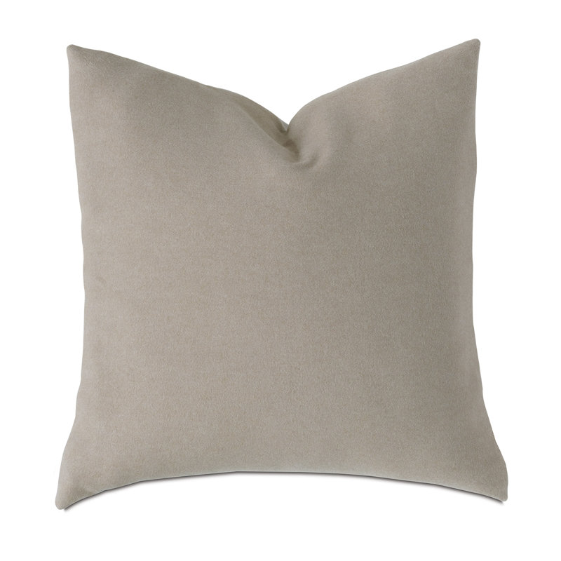 Hansel by De Medici Flannel Sham, Euro, Bisque