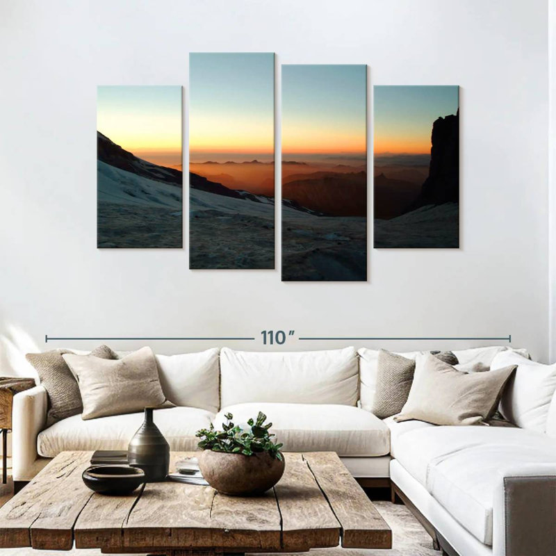 Alvord Camp Schurman Sunrise, H 54 po x l 84 po