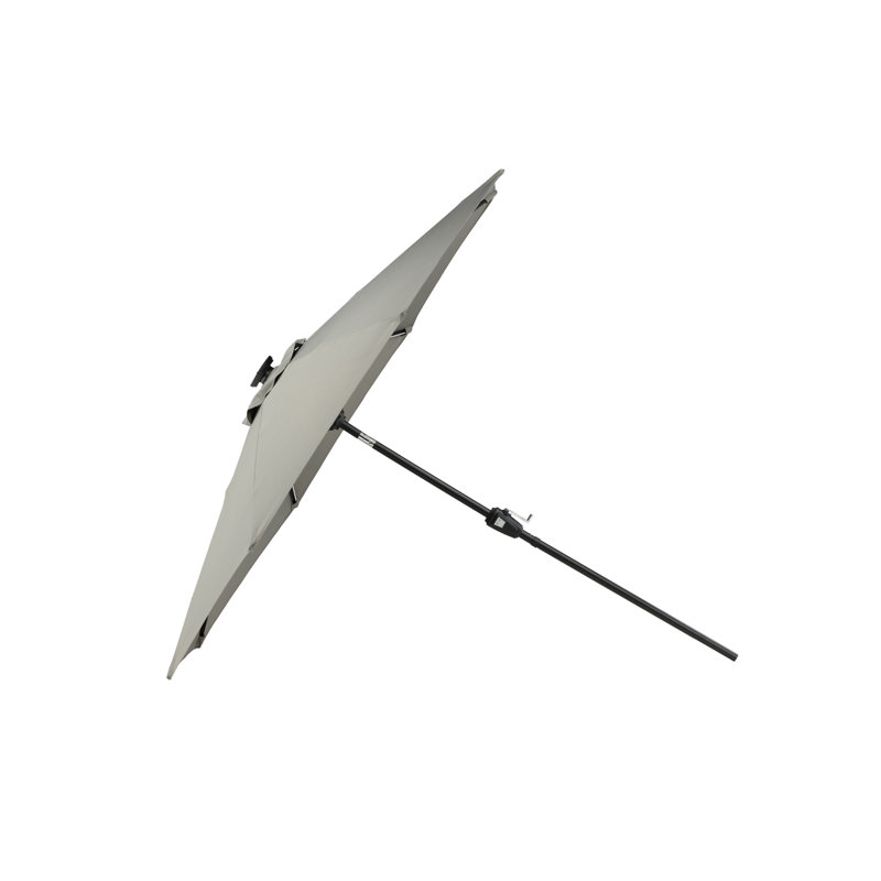 Emerie 241cm Lighted Parasol, Grey
