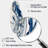 Blue and Grey Ethereal Elixir IV - Abstract Curved Metal Wall Decor, Blue Asymmetrical Metal Art Print-2025012030