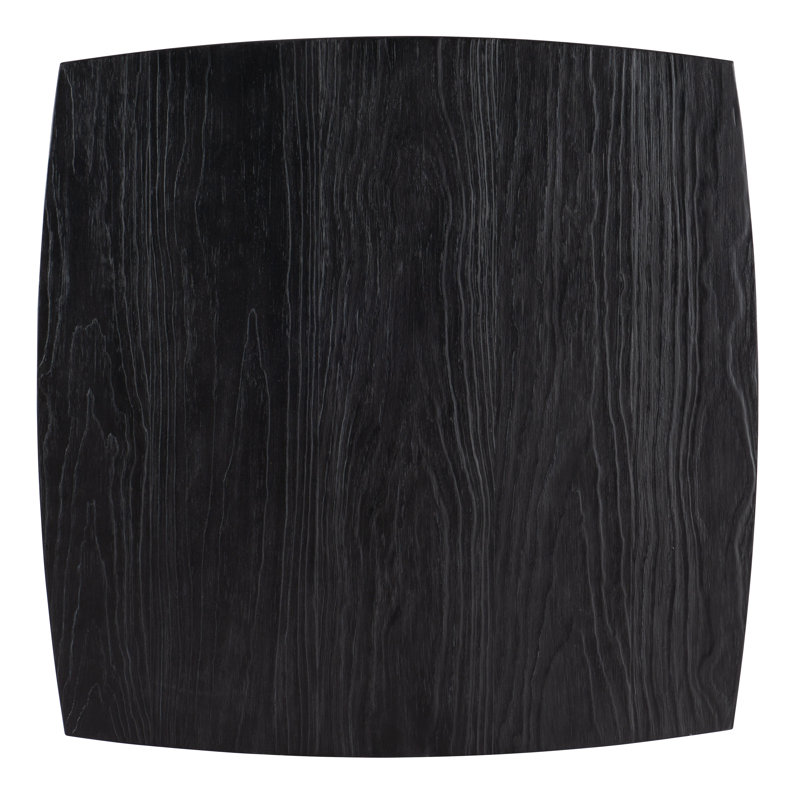 Black Pine Square Coffee Table with Storage