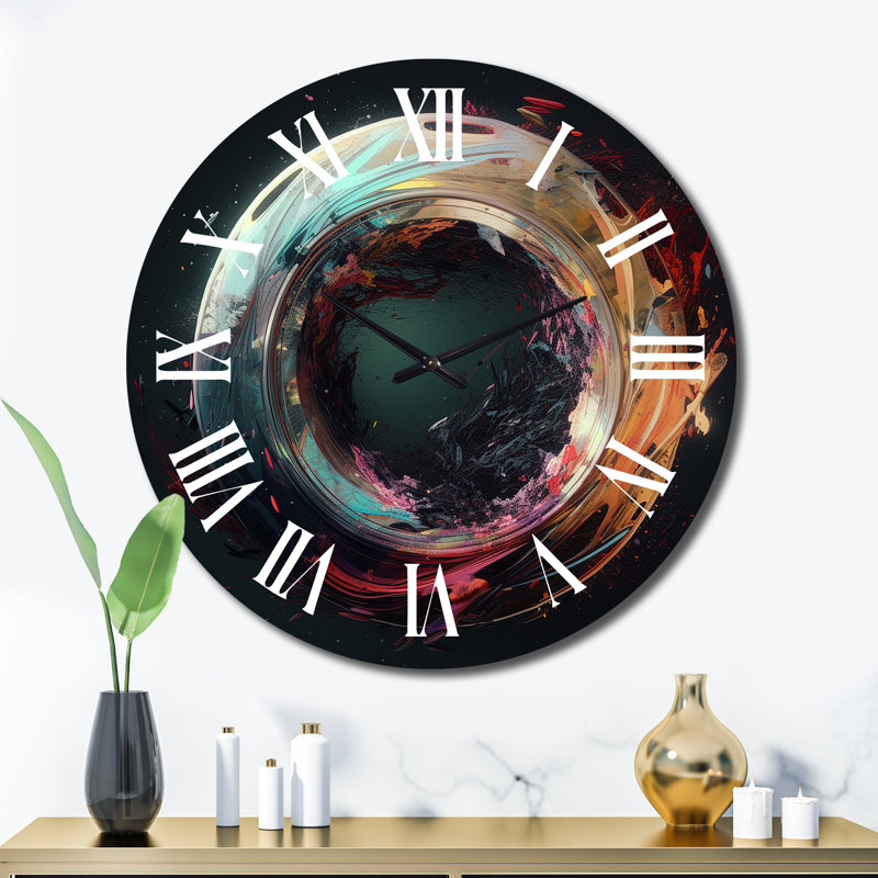 Metal Wall Clock, Extra Large