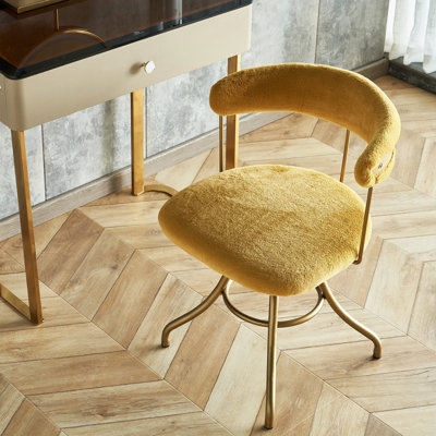 Chaise de bureau pivotante Milahni