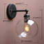 Applique murale à bras en fer Janeria-1674025621