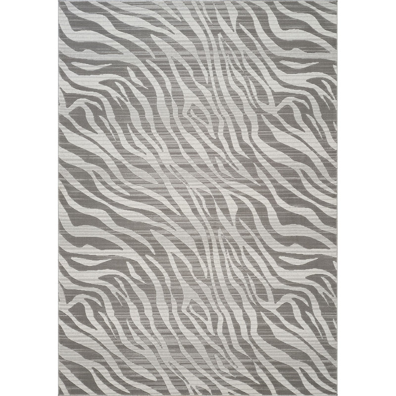 Gray Area Rug - Large, 7 Ft. 10 In. X 10 Ft. 6 In., Rectangle 7'10" x 10'6"