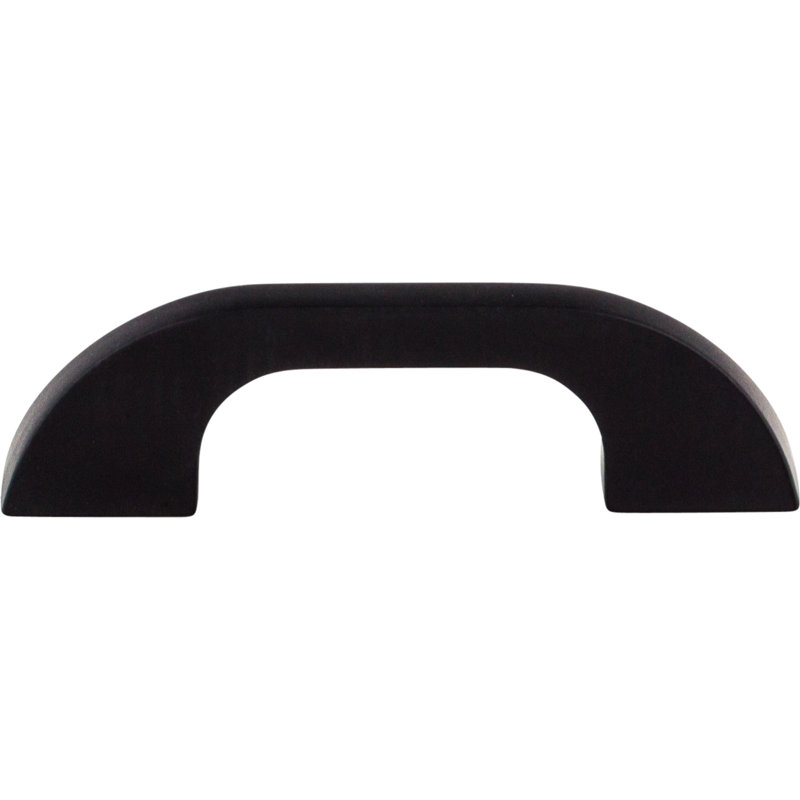 Neo Bar pull, Flat Black, 3" Center to Center