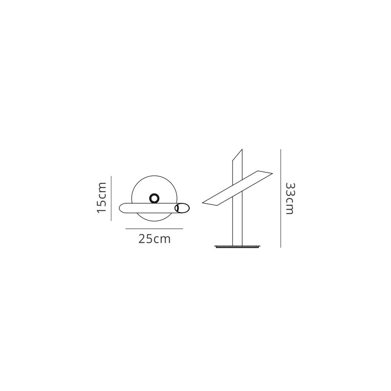 Eli Metal Novelty Lamp, White