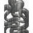 Modern Abstract Black Marble Couple Sculpture – “Eternal Embrace” Contemporary Art Figurine for Home Decor