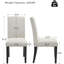 48.26cm H Solid Wood Side Chair-2009691209-2009691208