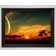 Ebern Designs Beautiful Sunset Moon Single Picture Frame Print