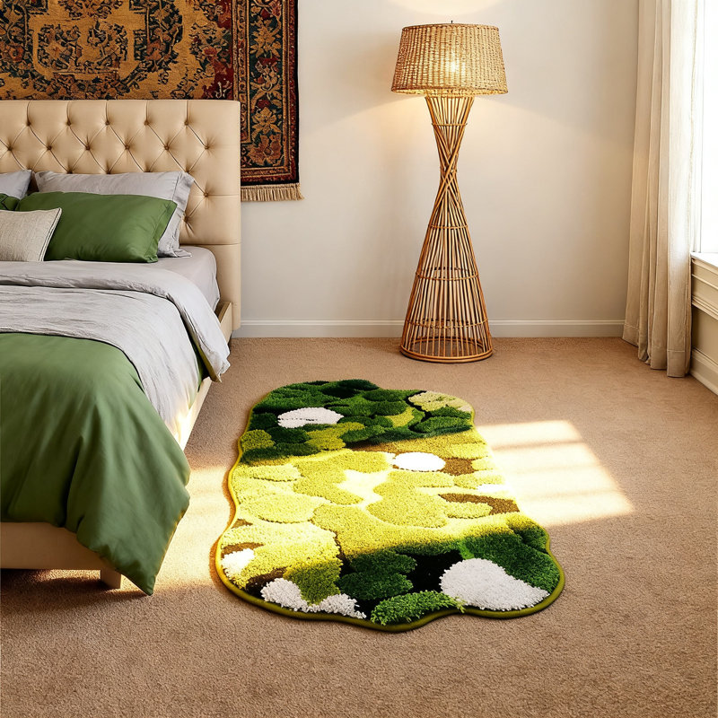 Tapis de couloir de salle de bain Boho