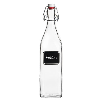 Lavagna Glass Swing Bottle with Label
